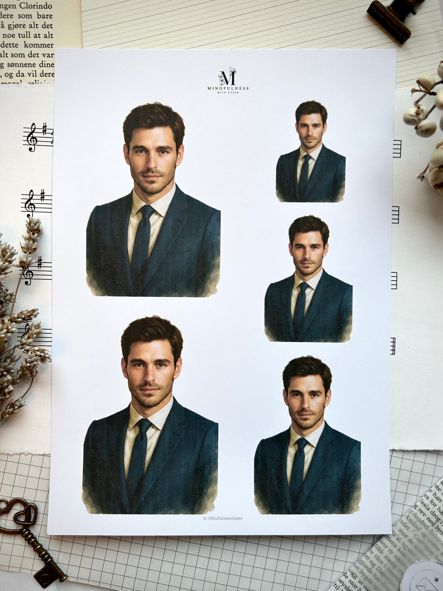 Mann 2 Clipart – A5 ark