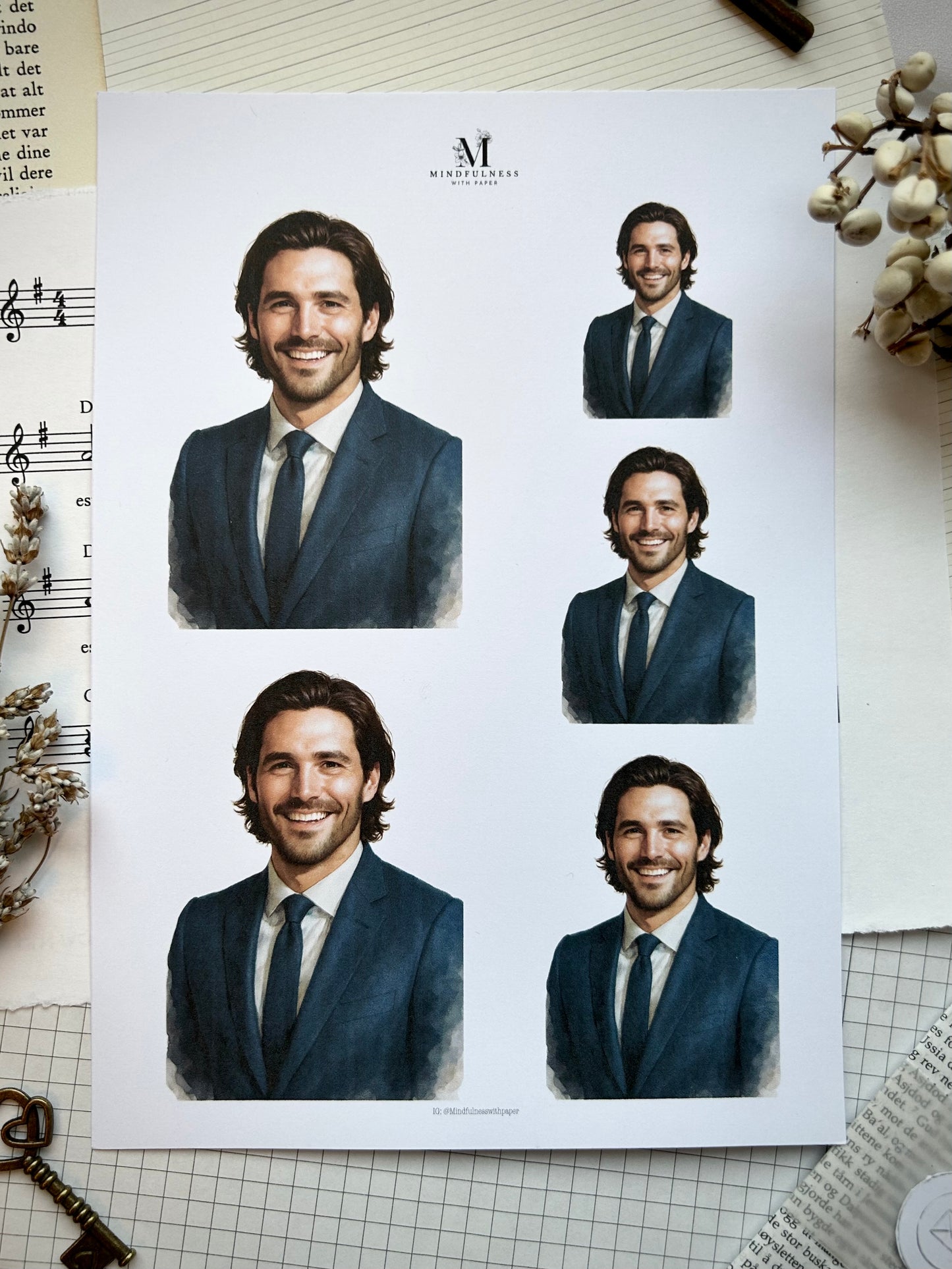 Mann 1 Clipart – A5 ark