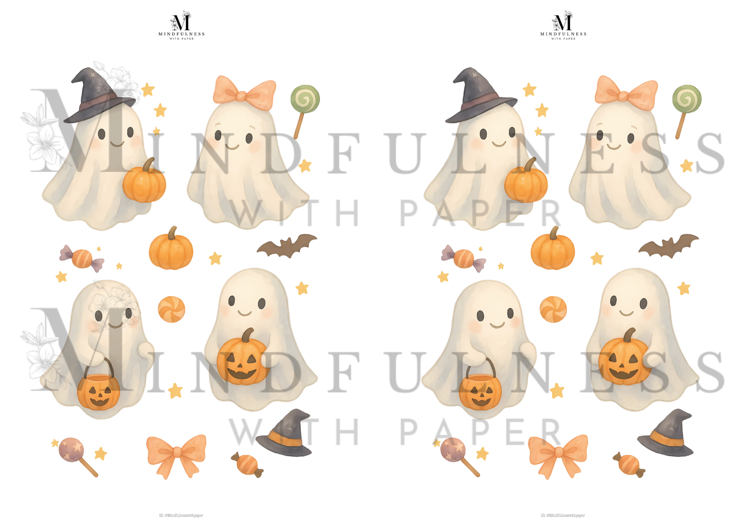 👻 Digitalt produkt – Knask eller knep spøkelser (Halloween Edition)