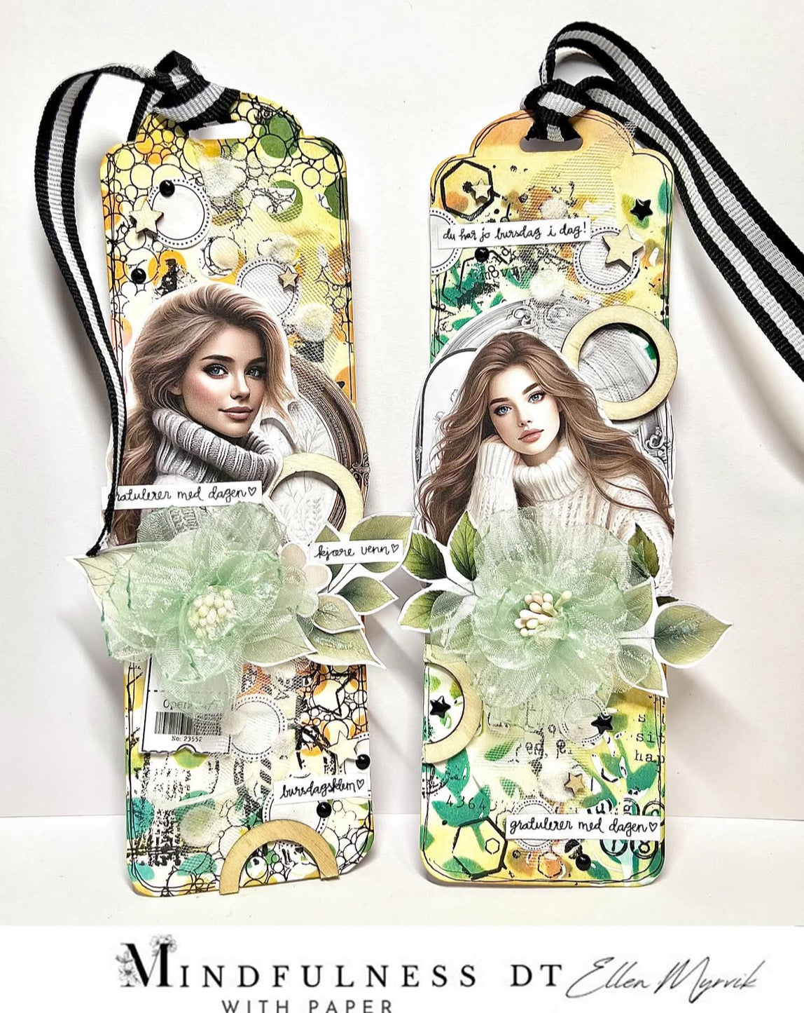 Jente 3 Clipart – A5 ark