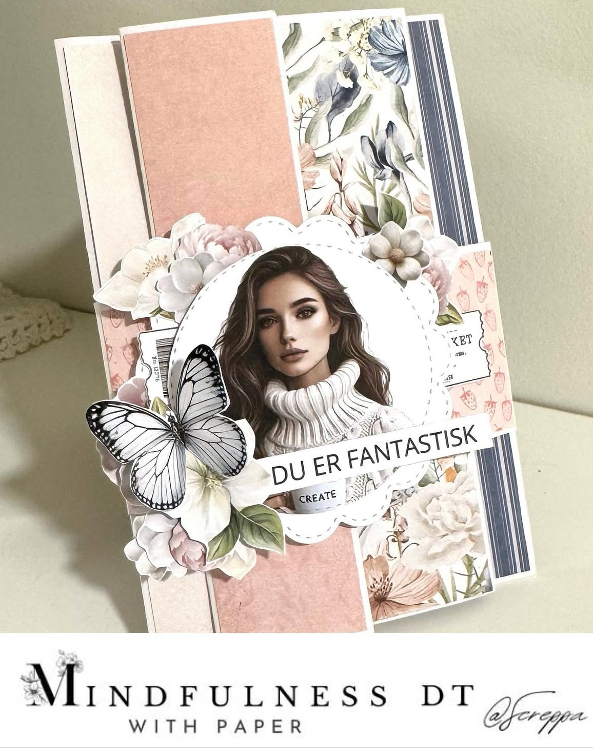 Jente 1 Clipart – A5 ark