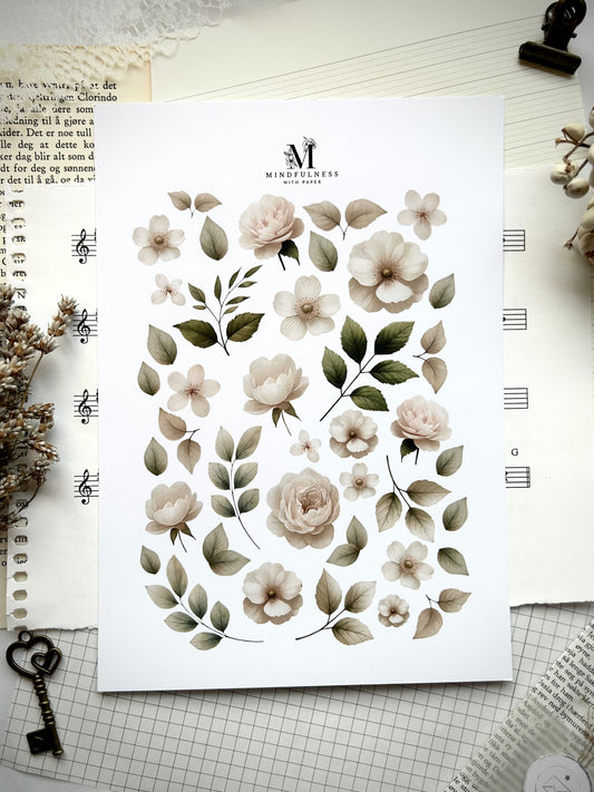 Florals Clipart – A5 ark