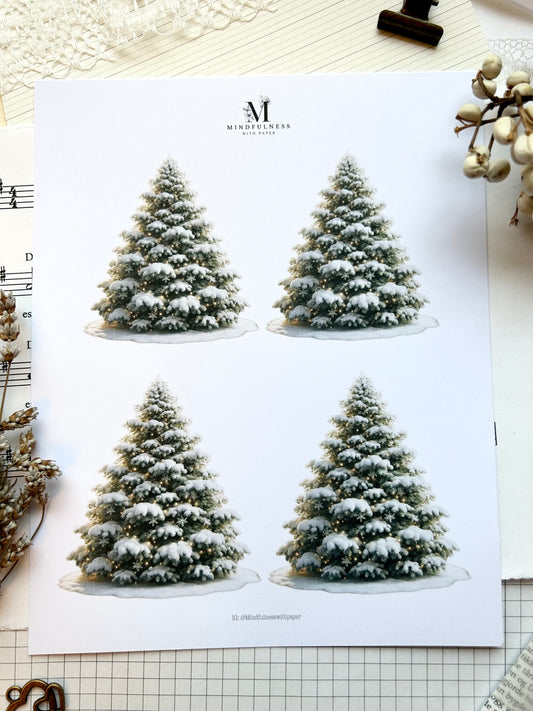 Juletre 1 - Winter dreams - Clipart Jul