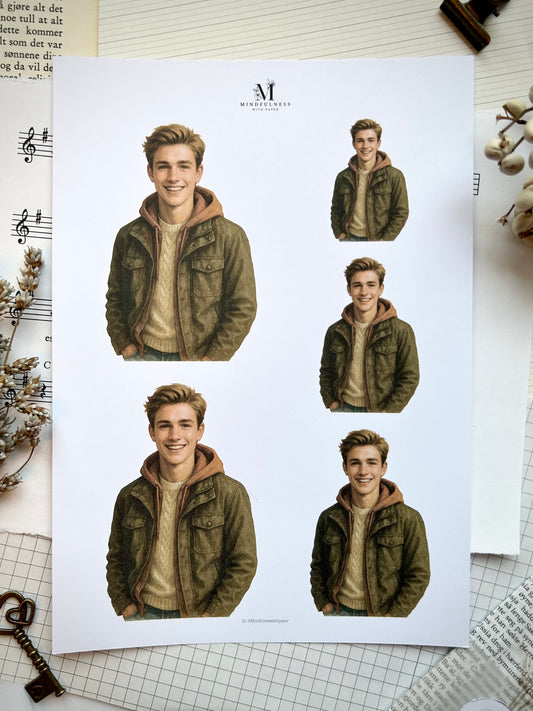 Mann 6 - Clipart – A5 ark