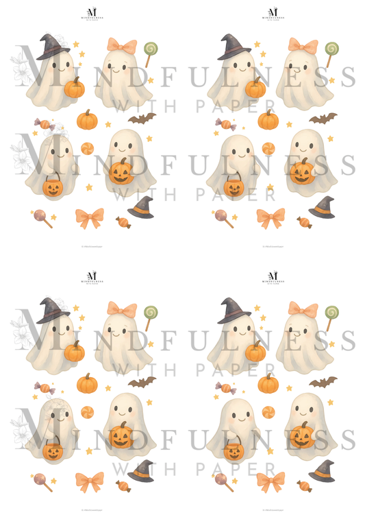 👻 Digitalt produkt – Knask eller knep spøkelser (Halloween Edition)