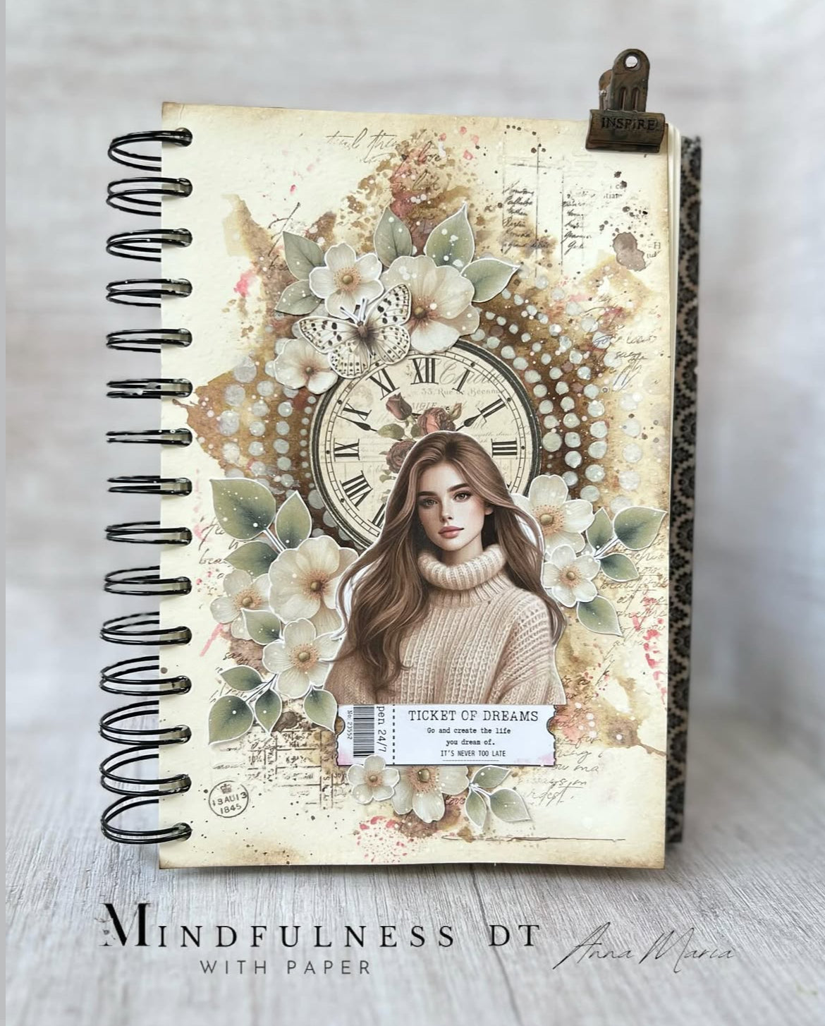 Florals Clipart – A5 ark